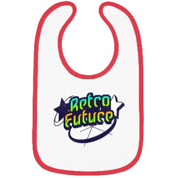 Discover Retro Future - Neon Streetwear for Y2K lovers Bibs