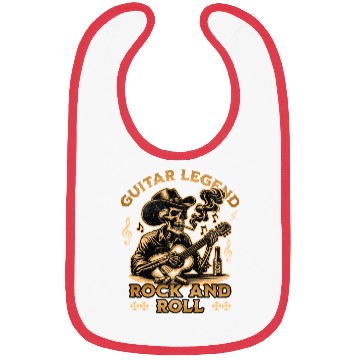 Discover Skeleton Guitar Legend Bibs