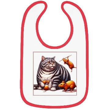 Discover Cat as a person Bibs