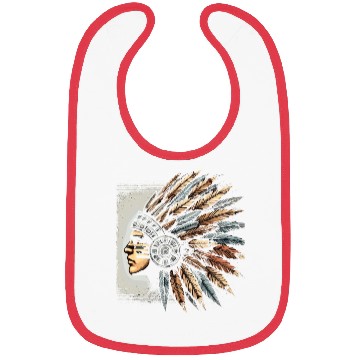 Discover Aztec Warrior Mask with Tribal Art and Ancient Bibs