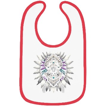 Discover Aztec Warrior Mask with Tribal Art and Ancient Bibs