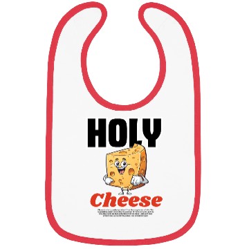 Discover Cheese Lover's Bibs! Funny Cheese Graphic Bibs