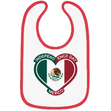 Discover Mexico Independence Day Celebration Bibs