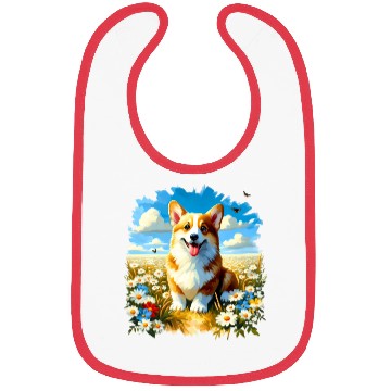 Discover Corgi in Summer Bibs