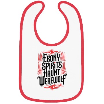 Discover Ebony Spirits Haunt Werewolf Bibs