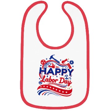 Discover Labor Day Bibs