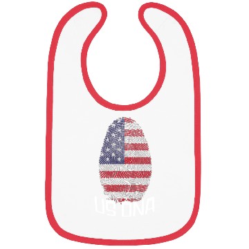 Discover US DNA - Love America Bibs