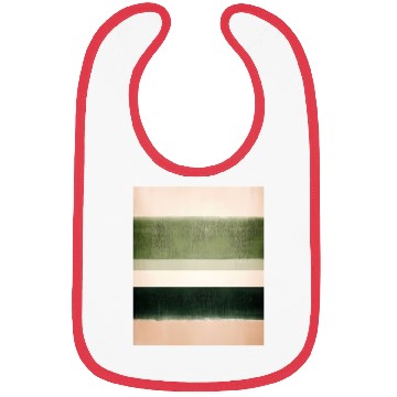 Discover Abstract Green Stripe Design Bibs