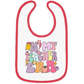 Discover In my Teacher Era Bibs