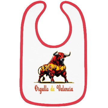 Discover The pride Valencia flag design Bibs