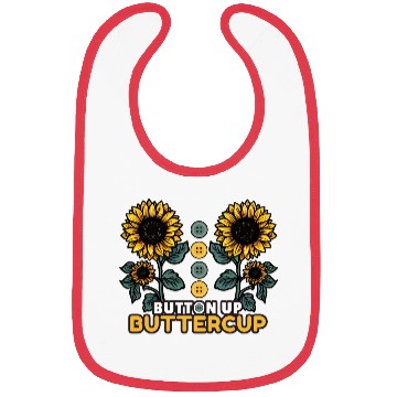 Discover Button Up Buttercup Bibs