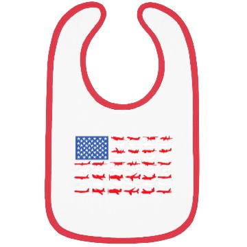 Discover Pilot Airplane Bibs