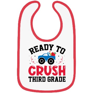 Discover Back To School Ready To Crush Third Grade Bibs