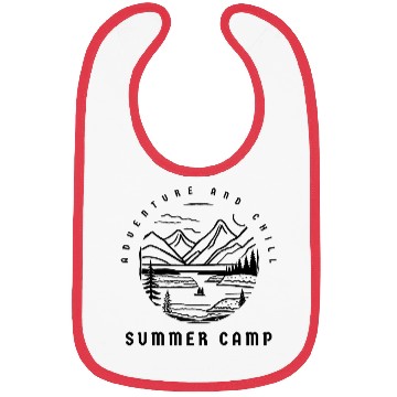 Discover Adventure and Chill Summer Camp Mountain Bibs