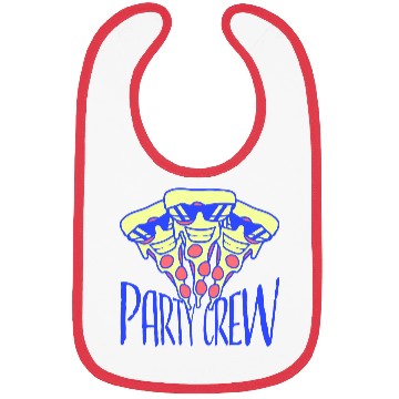 Discover Pizza Salami Fast Food Party Crew Sunglasses Team Bibs
