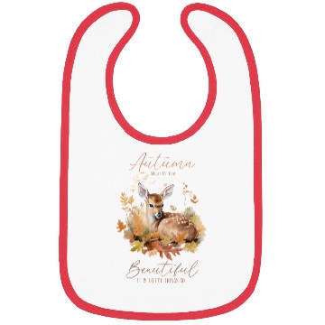 Discover Autumn Deer Bibs