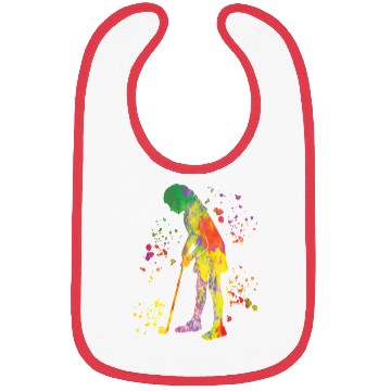 Discover Golfer Colorsplash Kids Miniature Golf Bibs