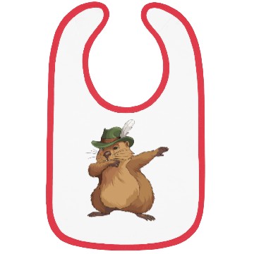 Discover Groundhog Marmot for a Marmot lover groundhog fan Bibs