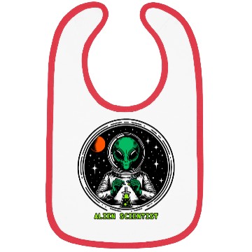 Discover Alien Scientist Bibs
