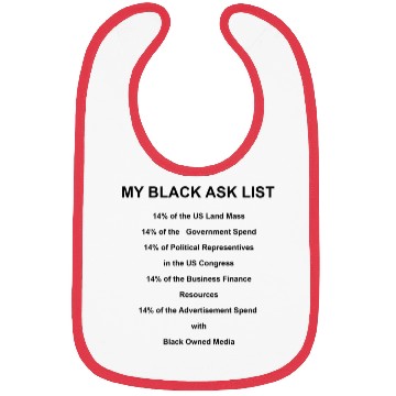 Discover My Black Ask List Bibs