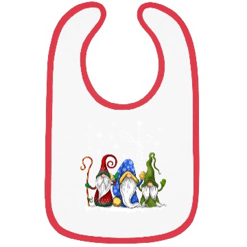 Discover Merry Christmas Gnomes Xmas Family Men Women Bibs