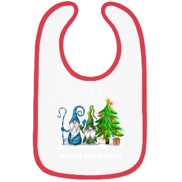 Discover Merry Christmas Gnomes Xmas Family Men Women Bibs