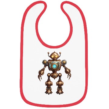 Discover A sturdy steampunk robot Bibs