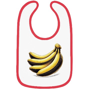 Discover Banana food art bananas design 2 Bibs