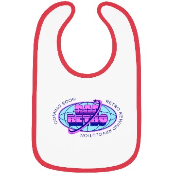 Discover Rad Retro Revolution - 80s Neon Style Bibs