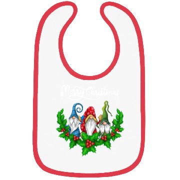 Discover Merry Christmas Gnomes Xmas Family Men Women Bibs