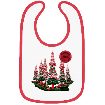 Discover Powered by Candy Canes Bibs