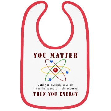 Discover You matter you energy Bibs