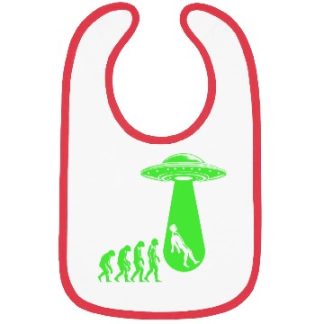 Discover UFO Evolution Step Bibs
