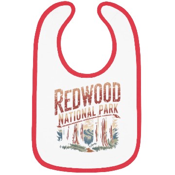 Discover Redwood National park vintage Bibs