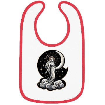 Discover Goddess of the Moon Bibs
