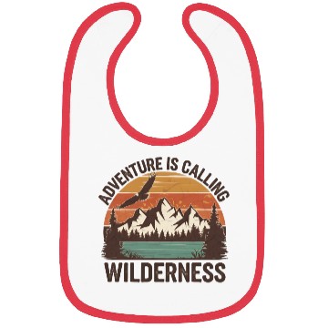 Discover quotes Adventure Is Calling Wilderness Bibs