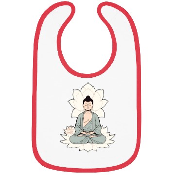 Discover Buddha Design Bibs