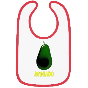 Discover Avocado food art vegan design 10 Bibs