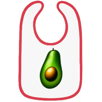 Discover Avocado food art vegan design 7 Bibs
