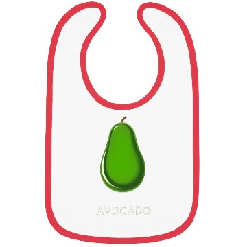 Discover Avocado food art vegan design 11 Bibs