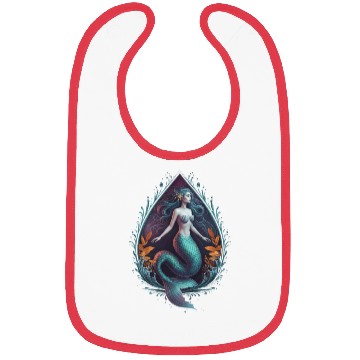 Discover Mermaid's Ocean Drop: Ethereal Waters Bibs