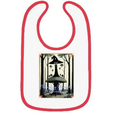 Discover Tripping Through the Tree Tips Psychedelic Witch Bibs