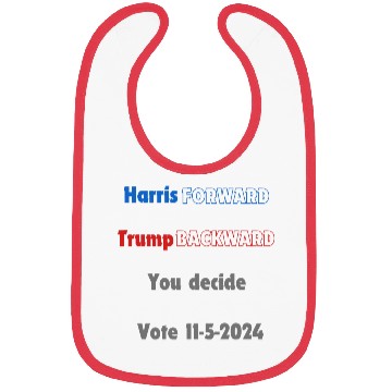 Discover Harris vs Trump Bibs