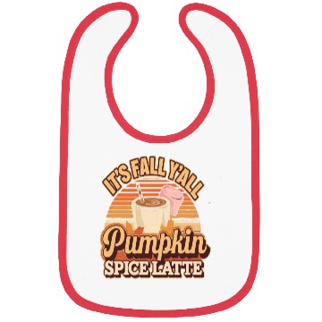 Discover I Heart Pumpkin Spice Bibs