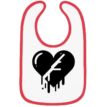 Discover Heart broken hearts vector path15 Bibs