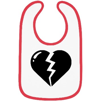 Discover Heart broken hearts vector path16 Bibs