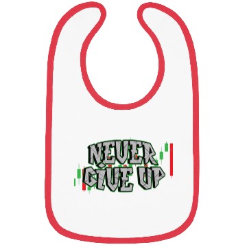 Discover never give up Bibs