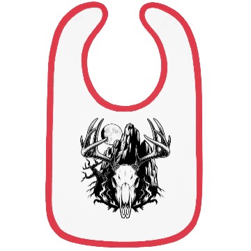 Discover Deer Skull Bibs