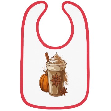 Discover Pumpkin spice latte Bibs