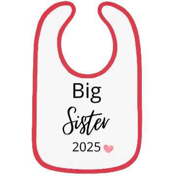 Discover big sister 2025 Bibs
